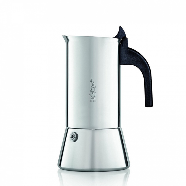 Stainless Steel Venus 6-Cup Espresso Maker - 1