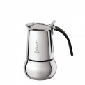 Stainless Steel Kitty 6-Cup Espresso Maker - 1