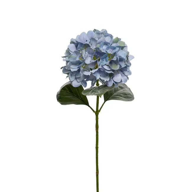 Sztuczna hortensja 65cm niebieska