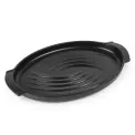 Naczynie ceramiczne Grill to Table BBQ 41cm do smażenia ryb Black - 1