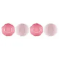 Komplet 4 miseczek Petal 160ml Rose Quartz&Shell Pink - 1