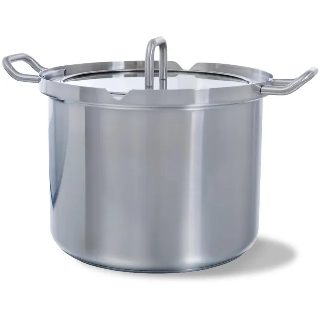Garnek stalowy z pokrywką Q-Linair 24cm 7,5l