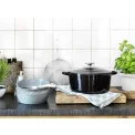 Garnek żeliwny Bourgogne 26cm 5.3l Chili Red - 3