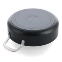Komplet garnków i patelni Aluminium Coloured - 6 elementów Matte Black - 6