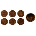 Komplet 4 podkładek pod kubki 12cm Radici Rattan - 6