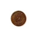 Komplet 4 podkładek pod kubki 12cm Radici Rattan - 8