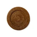 Talerz 32x2cm Radici Rattan Honey Brown - 8