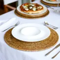 Podkładka 40cm Radici Rattan Honey Brown - 3
