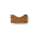 Komplet 6 obrączek do serwetek Radici Rattan Honey Brown - 7