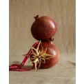 Zawieszka bębenek 10cm mosiądz pozłacany 18 kt - 4