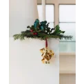 Zawieszka bębenek 10cm mosiądz pozłacany 18 kt - 5