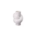 Wazon Node Stripes 12cm Plum - 1