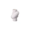 Wazon Node Stripes 12cm Plum - 3