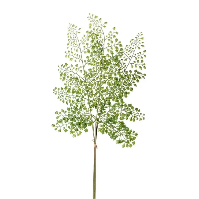Sztuczna gałązka paproci Adiantum 58cm zielona