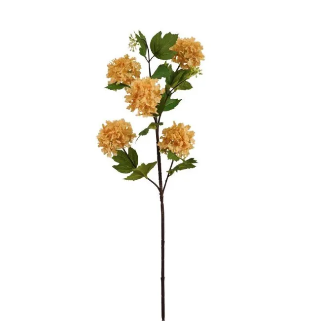 Sztuczna kalina 77cm beżowa