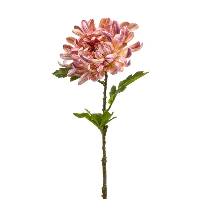 Sztuczna chryzantema 60cm różowa