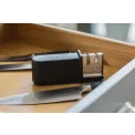 Ostrzałka do noży dwustopniowa Soft Grip black - 5