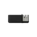 Ostrzałka do noży dwustopniowa Soft Grip black - 3