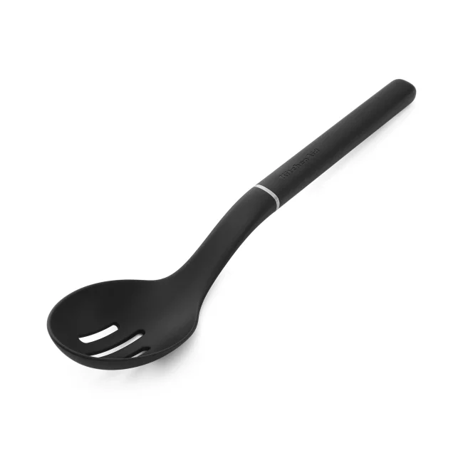 Łyżka kuchenna z otworami 34cm Matte Black