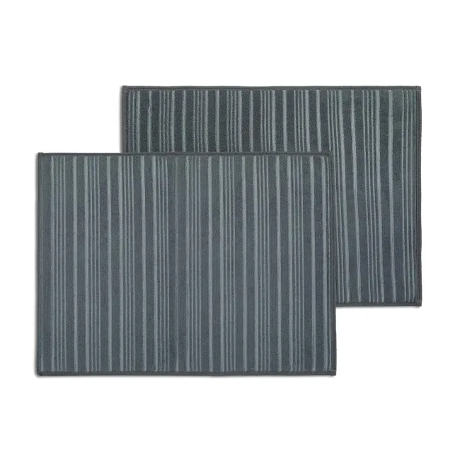 Zestaw dwóch mat kuchennych 71x43,5cm Charcoal Grey - 1