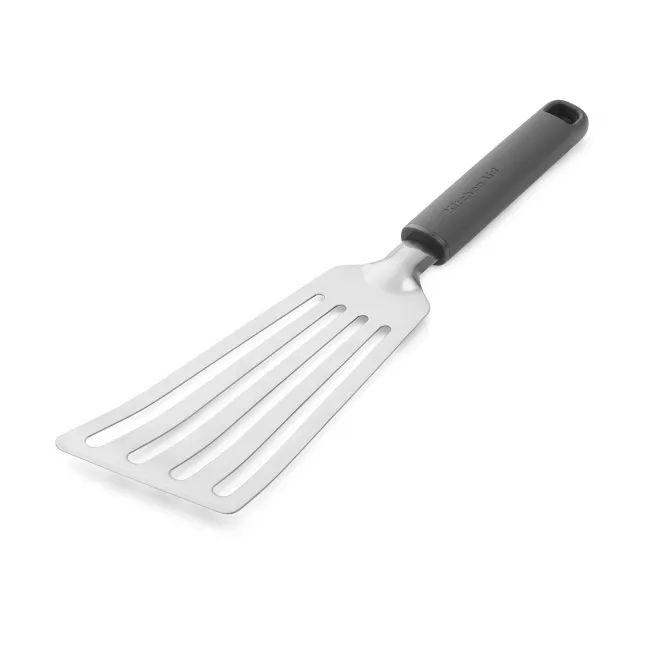 Łopatka kuchenna stalowa z otworami 31,5cm Charcoal Grey