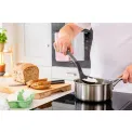 Łyżka kuchenna z otworami 34cm Charcoal Grey - 6