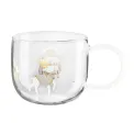 Kubek XMAS Glass 400ml knitwear - 1