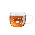 Kubek XMAS Glass 400ml leaves - 5