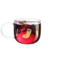 Kubek XMAS Glass 400ml cookies - 4