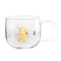 Kubek XMAS Glass 400ml cookies - 1