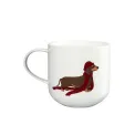 Kubek Coppa 400ml XMAS dachshund - 6