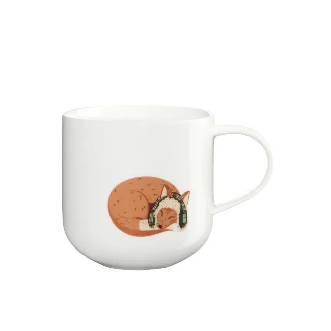 Kubek Coppa 400ml XMAS red fox