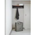 Kosz na pranie Jada 60x50x30cm 85l dwukomorowy Black - 5