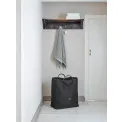Kosz na pranie Jada 60x50x30cm 85l dwukomorowy Black - 2
