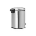 Kosz na odpady NewIcon 5l stal matowa - 2