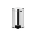 NewIcon 3l Trash Can Polished Steel