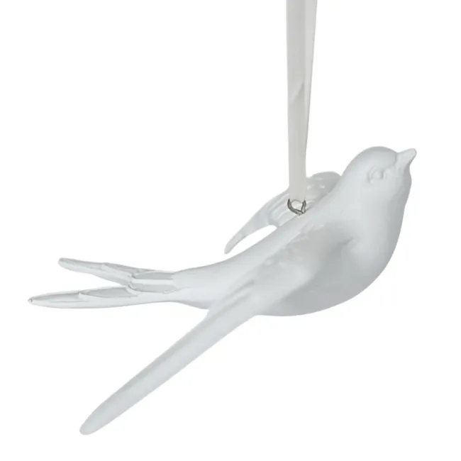  Zawieszka jaskółka 15cm biały mat