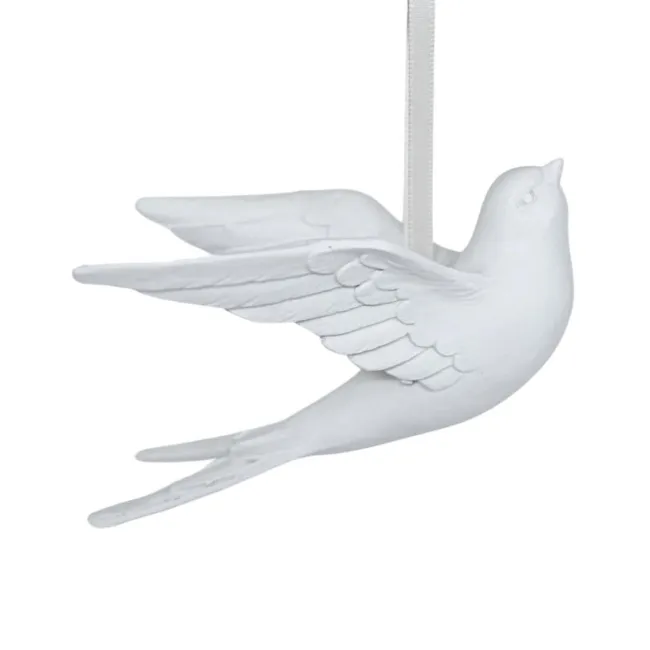  Zawieszka jaskółka 15cm biały mat
