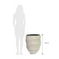 Donica Lounge Twisted 68x57cm beige - 3