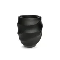 Donica Lounge Twisted 45x38cm anthracite - 1