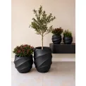 Donica Lounge Twisted 33x38cm szeroka anthracite - 5