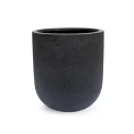 Donica Granite Bowl 57x55cm L sandblasted black - 1