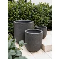 Donica Granite Bowl 44x40cm M sandblasted black - 8