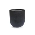 Donica Granite Bowl 44x40cm M sandblasted black - 1