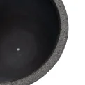 Donica Granite Bowl 44x40cm M sandblasted black - 2