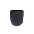 Donica Granite Bowl 31x33cm S sandblasted black - 1