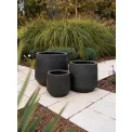 Donica Low Leila 48x53cm L sandblasted black - 9