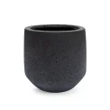 Donica Low Leila 48x53cm L sandblasted black - 1