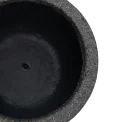 Donica Low Leila 48x53cm L sandblasted black - 3
