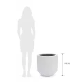 Donica Low Leila 48x53cm L sandy white - 2